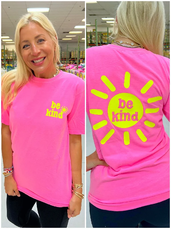 Be Kind Pink Sunshine Tee