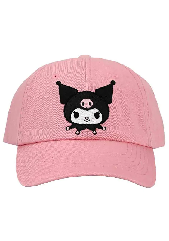 Sanrio Kuromi Embroidered Raglan Hat