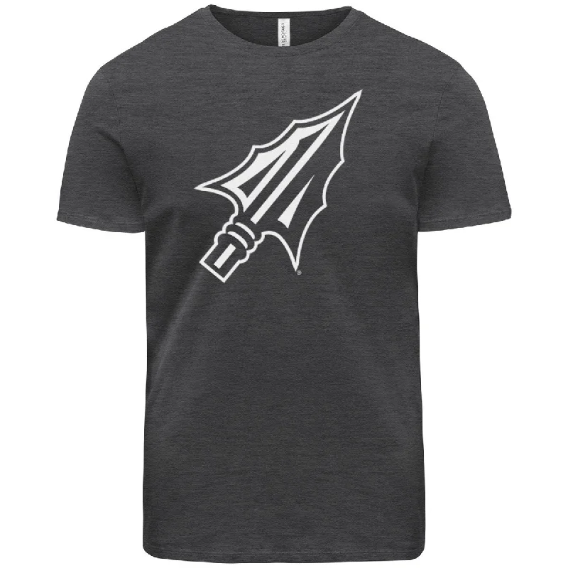 Ragz Adult/Unisex Arrowhead Logo Short Sleeve T-shirt - Coal