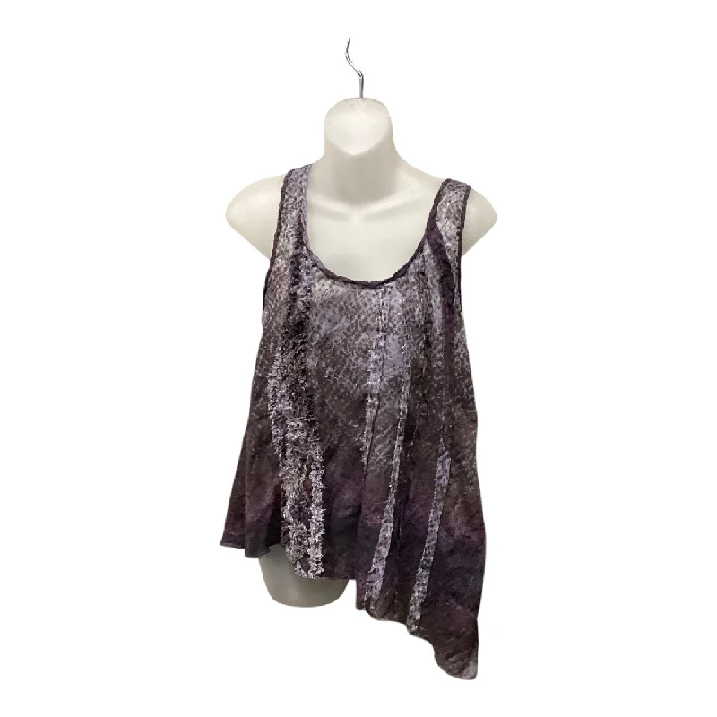 Top Sleeveless By Free People In Purple, Size: Xs