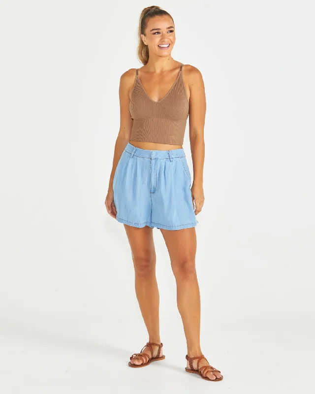 Sass Seville Shorts Chambray