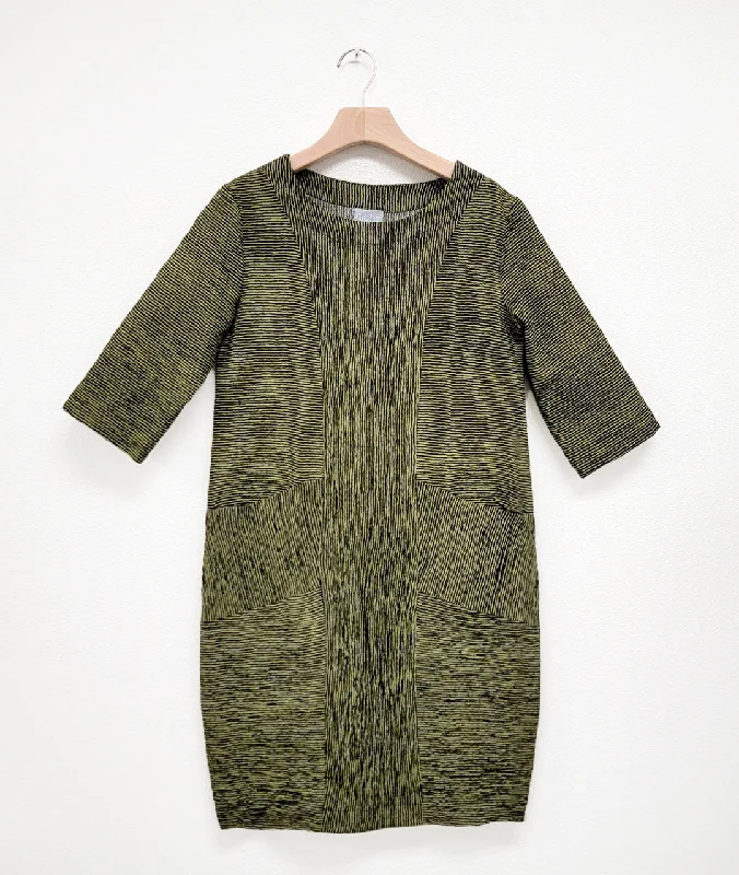 Niche - Ridge Stripe - Friday Dress - Green