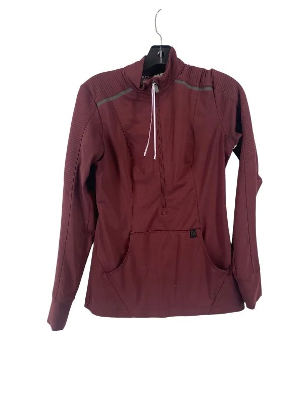 Athletic Jacket By Clothes Mentor In Red, Size: L