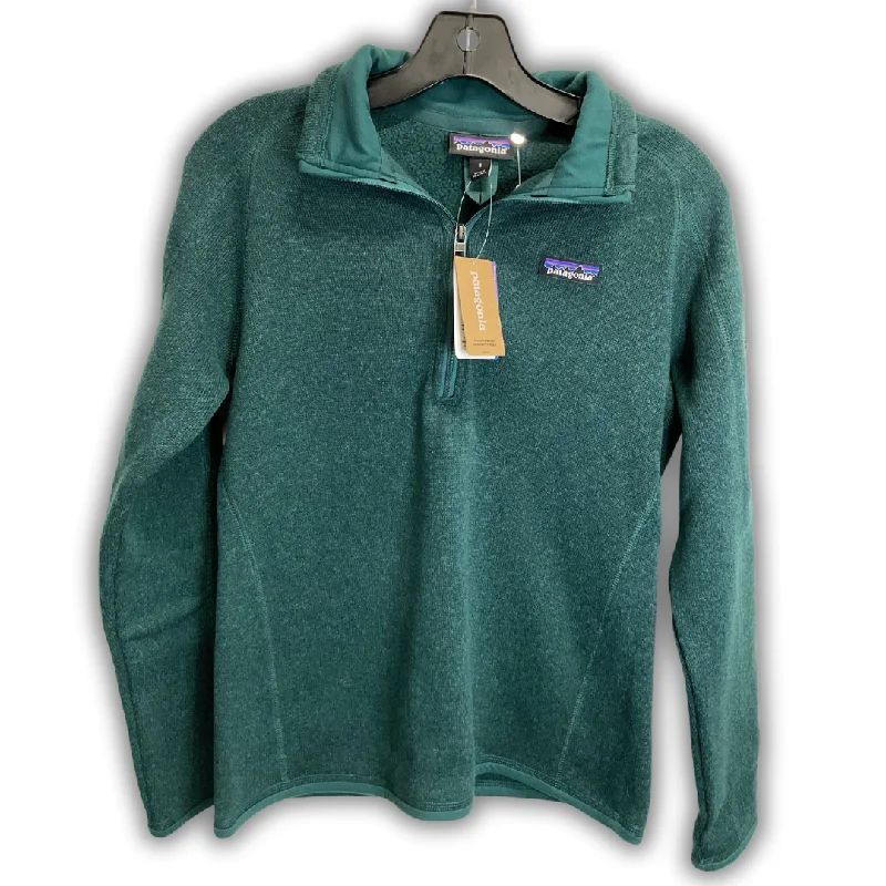 Athletic Jacket By Patagonia In Green, Size: S