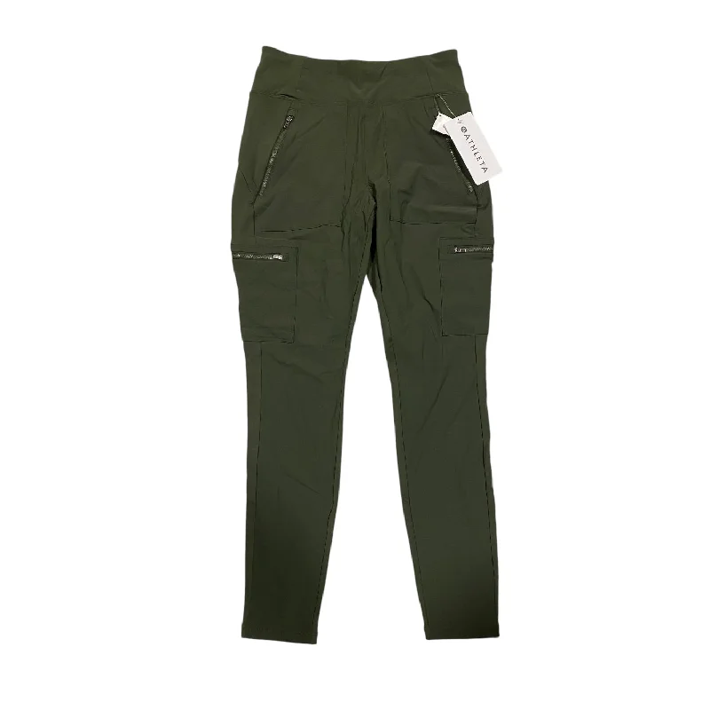 Athletic Pants By Athleta In Green, Size: 4