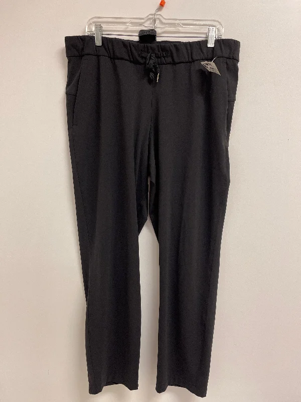 Athletic Pants By Lululemon In Black, Size: 12