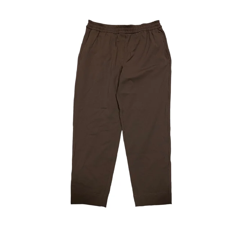 Athletic Pants By Lululemon In Brown, Size: M