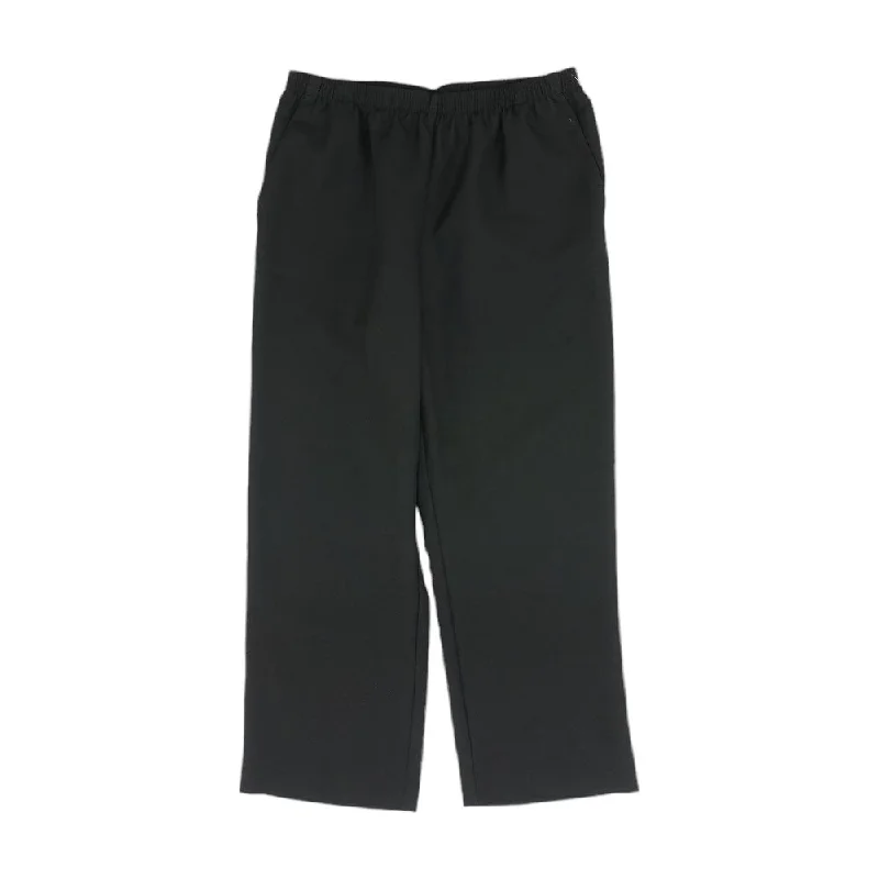 Black Solid Dress Pants