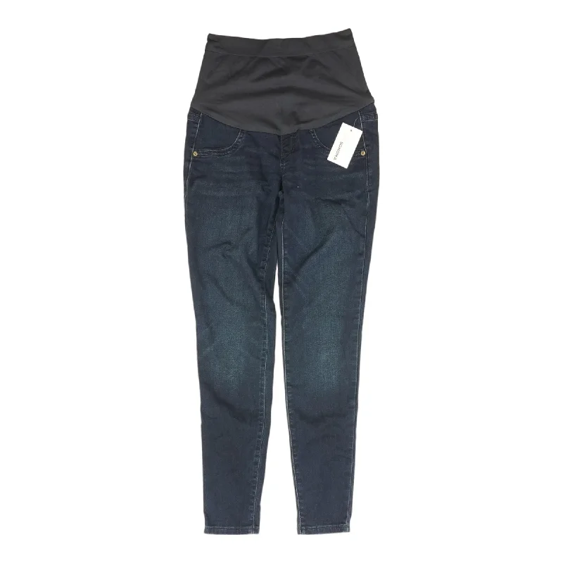 Navy Solid Slim Leg Jeans