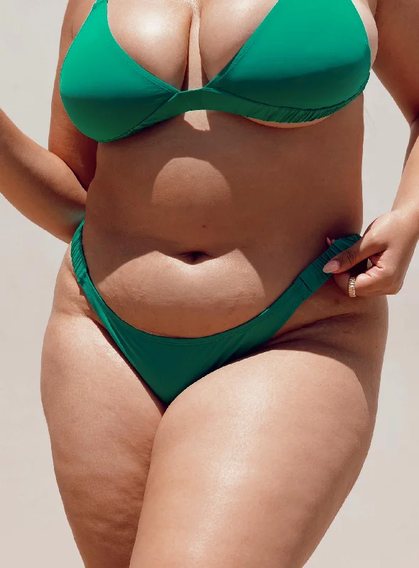 Josie Bikini Bottoms Green Curve