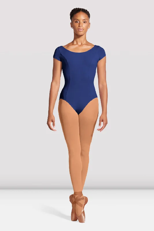 Ladies Mirella Cap Sleeve Princess Seam Leotard