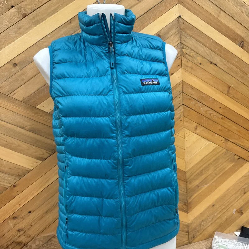 Patagonia Women's Insulated Vest: Teal-women-MD