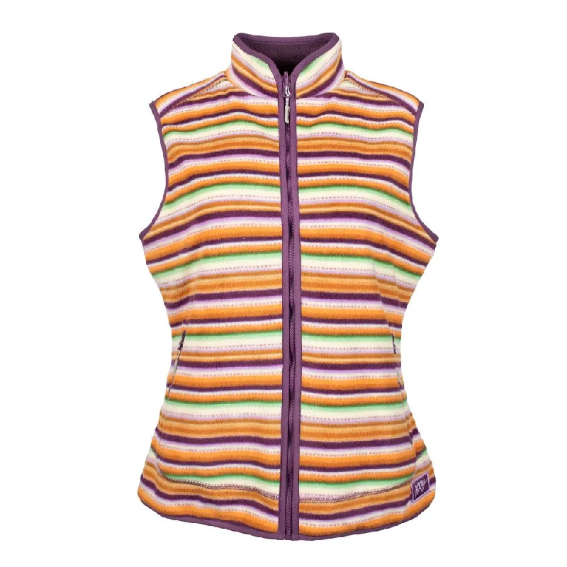 "Hooey Ladies Reversible Fleece Vest" Purple